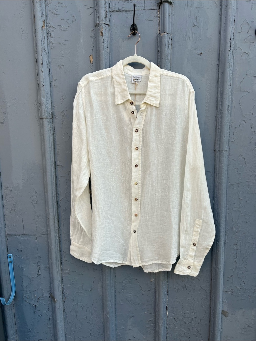 La Bottega di Brunella Camica Franco Button Down Blouse, BNWT, size L - Picture 4 of 13